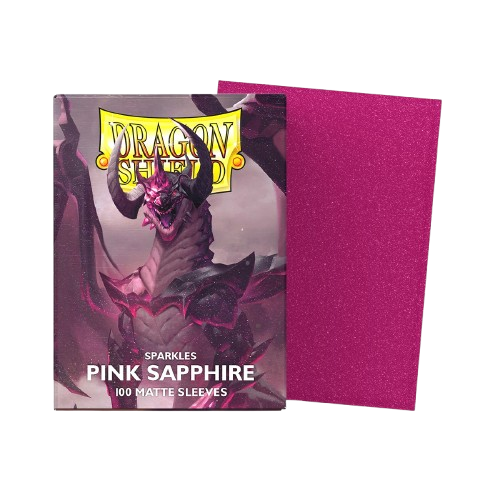 Standard Matte Sparkles - Pink Sapphire 100CT