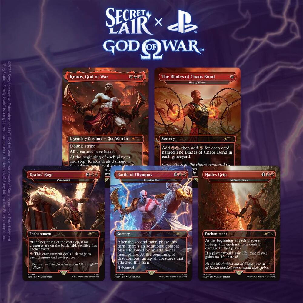 Secret Lair x God of War: Greek