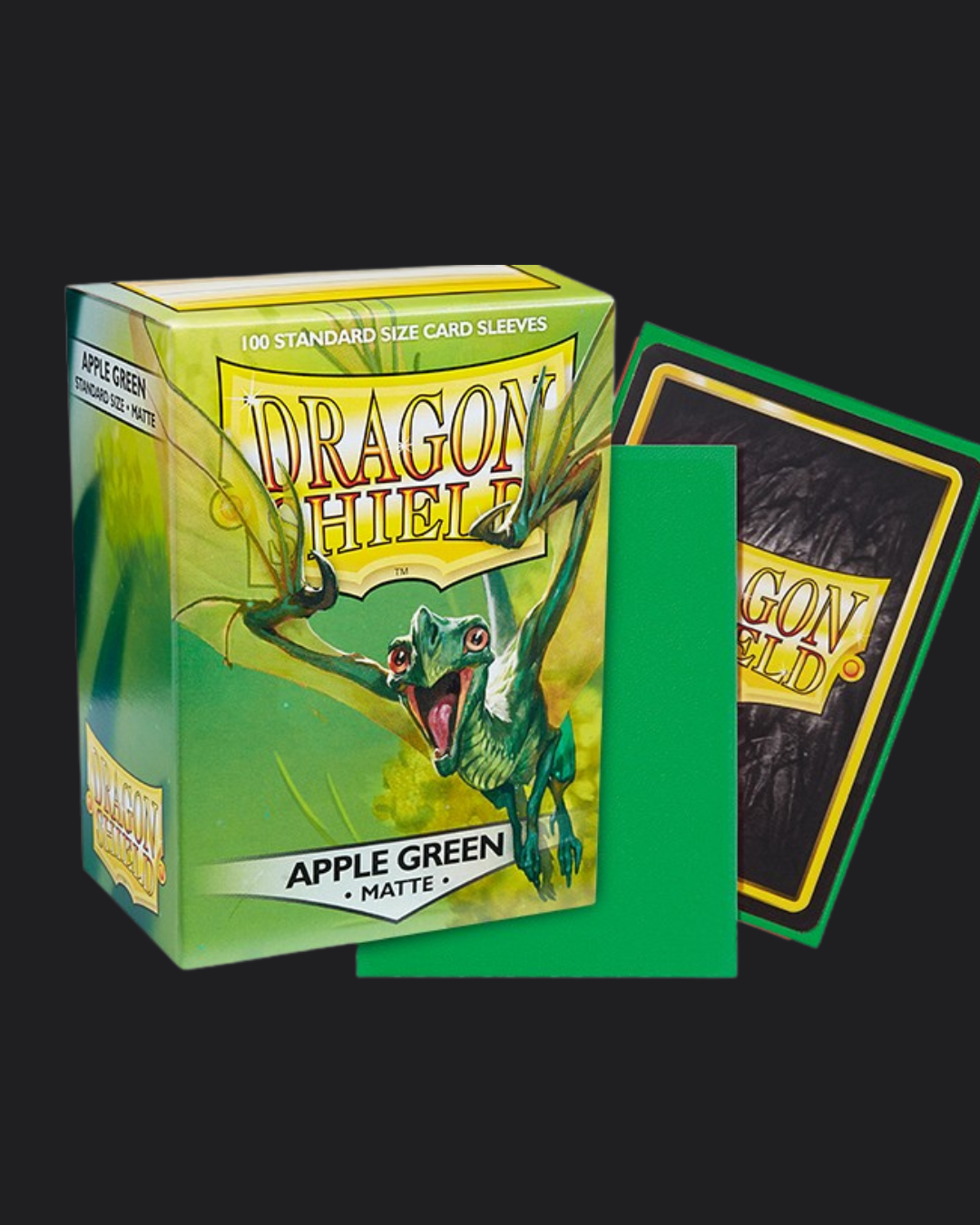 Dragon Shield Matte Sleeves: Apple Green