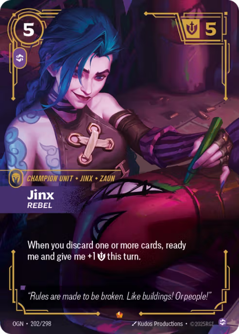Jinx, Rebel OGN-202a/298