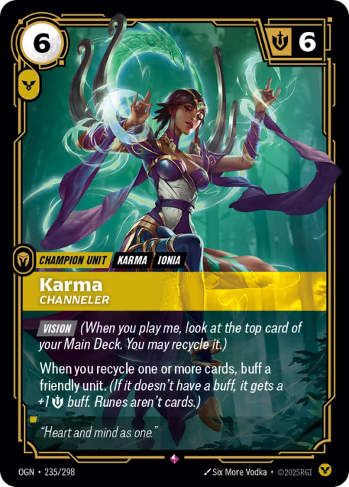 Karma, Channeler OGN-235/298
