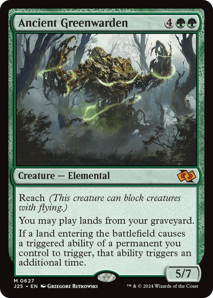 Ancient Greenwarden - Lightly Played