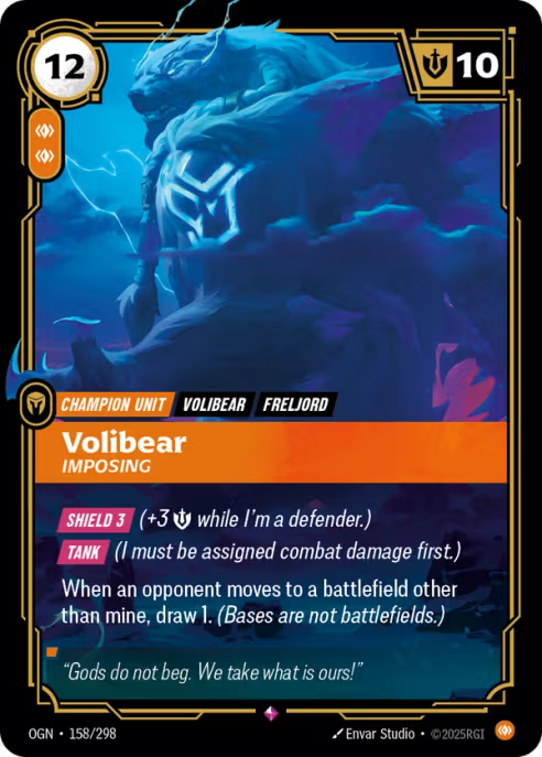Volibear, Imposing OGN-158/298