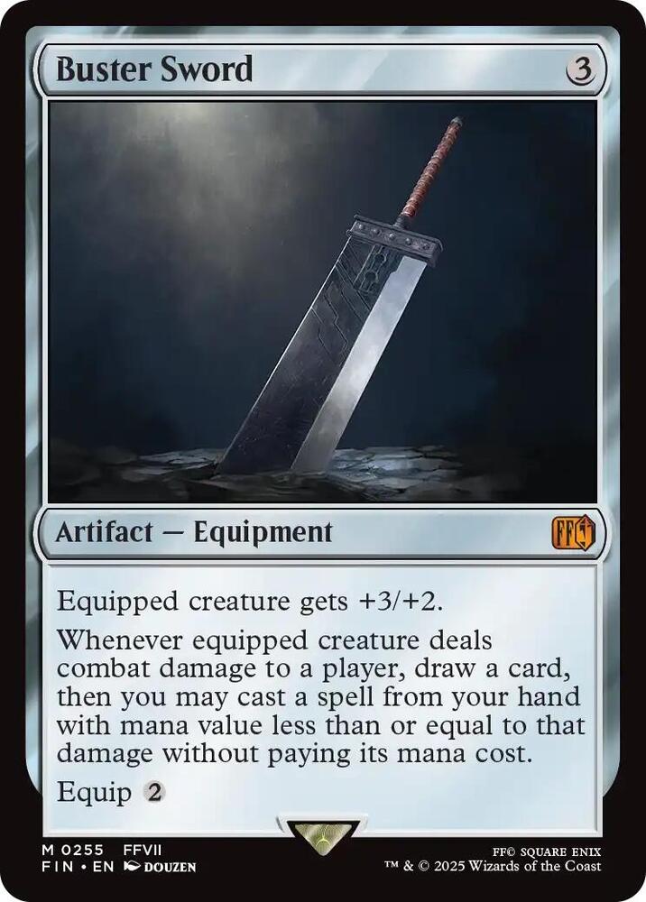Buster Sword - Foil Near Mint