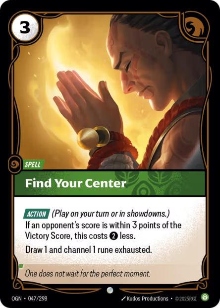 Find Your Center OGN-047/298