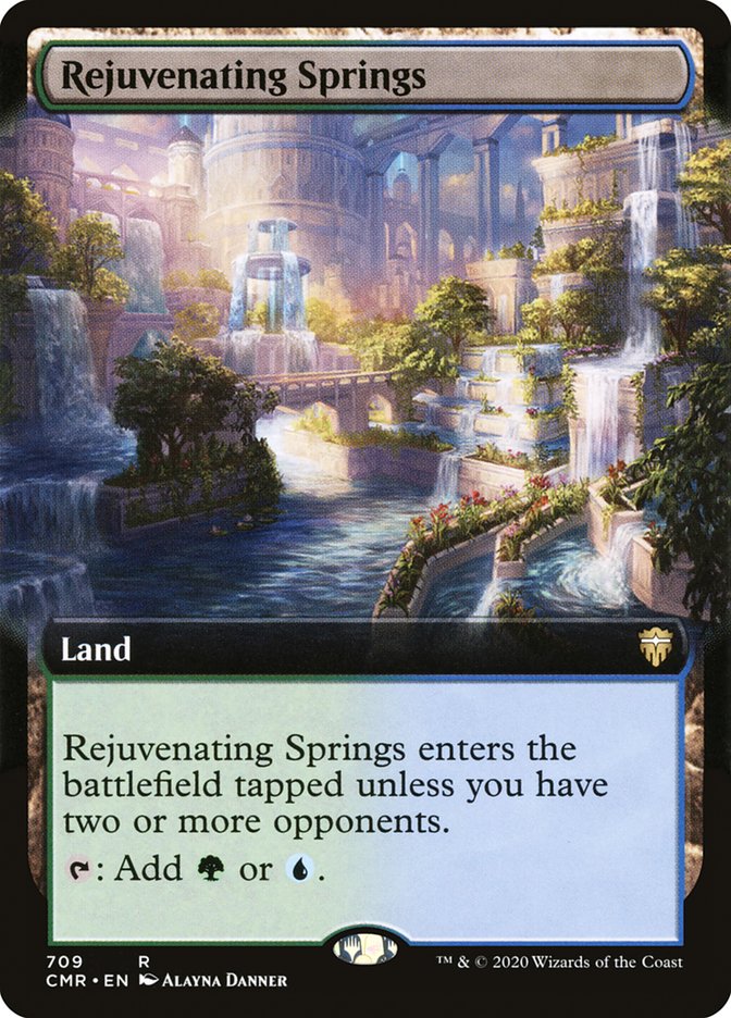 Rejuvenating Springs (Extended Art) - Lightly Played