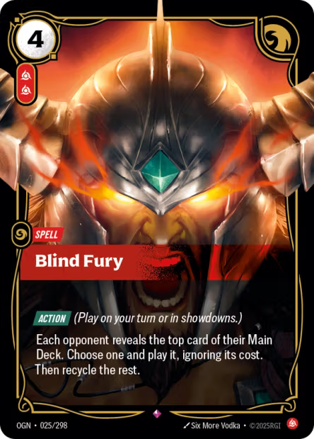 Blind Fury OGN-025/298