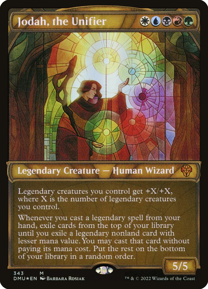 Jodah, the Unifier (Textured Foil) - Foil Lightly Played