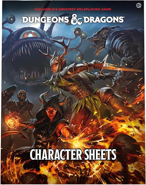 Dungeon & Dragons 2024 Character Sheets