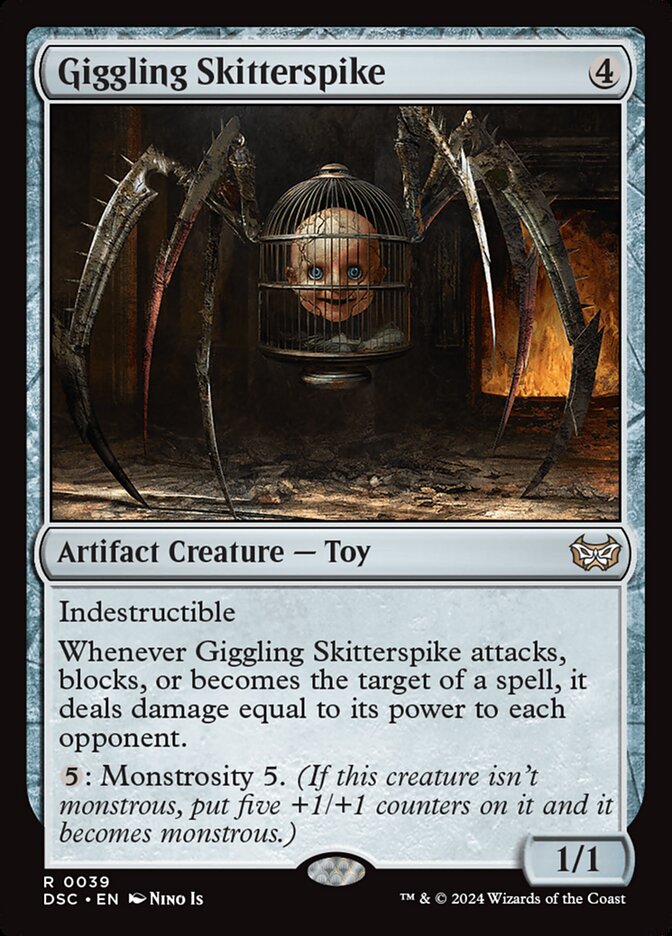 Giggling Skitterspike - Lightly Played