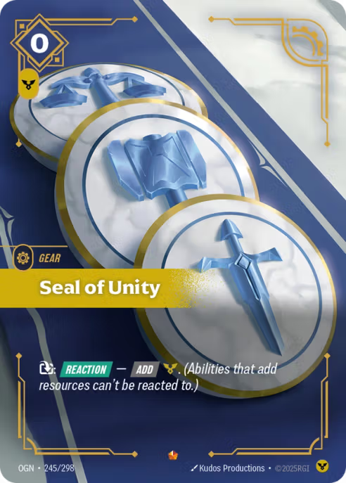 Seal of Unity OGN-245/298