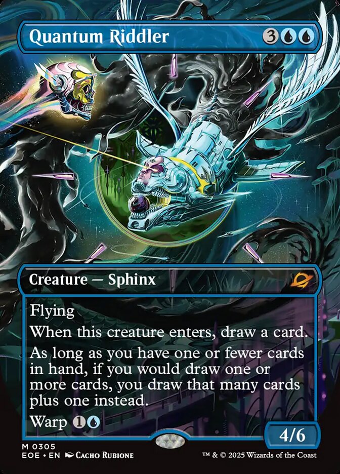 Quantum Riddler (Borderless) - Lightly Played