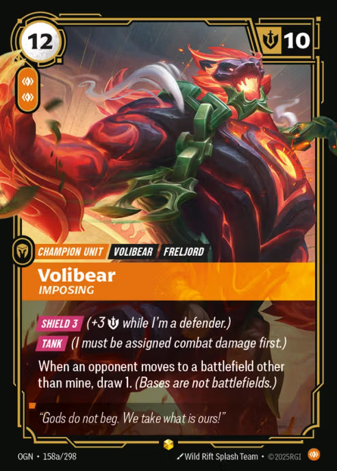 Volibear, Imposing OGN-158a/298