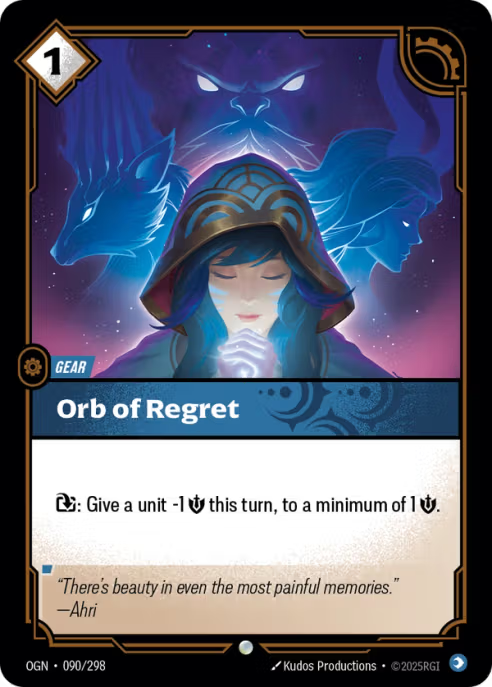 Orb of Regret OGN-090/298