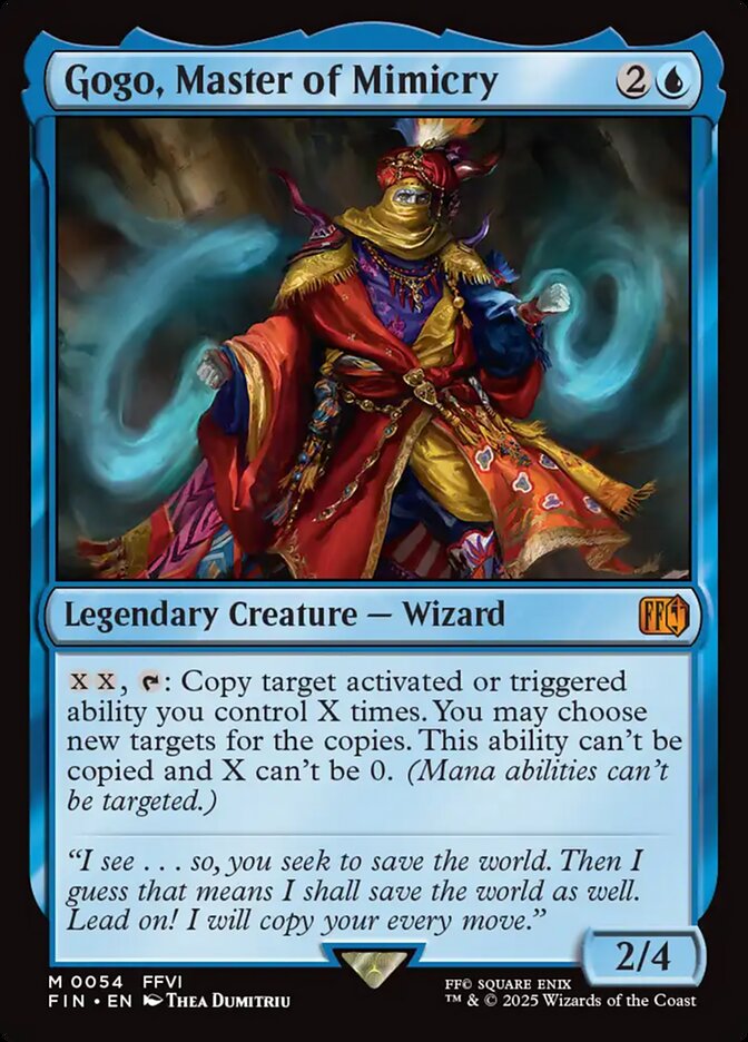 Gogo, Master of Mimicry (Extended Art)