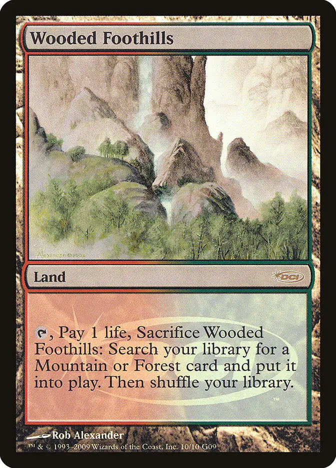 Wooded Foothills (G09) - Foil Near Mint