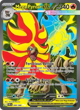 Mega Pyroar ex CRI 099/086
