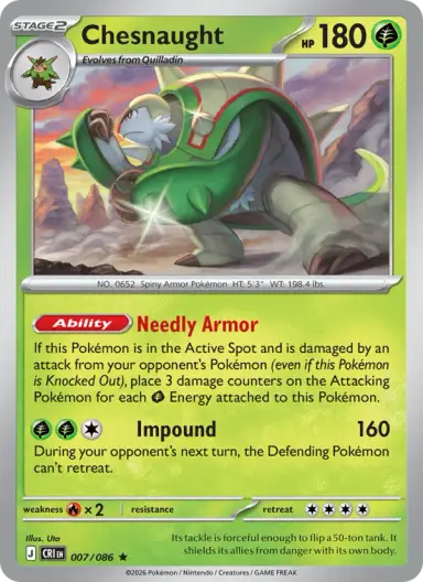 Chesnaught CRI 007/086