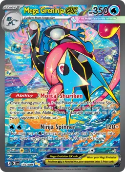 Mega Greninja ex CRI 116/086