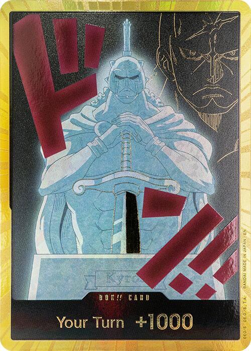 DON!! Card (Kyros) (Gold) - Lightly Played