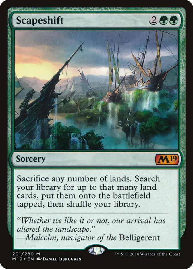Scapeshift (M19) - Lightly Played