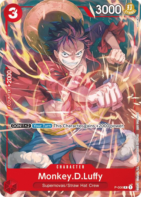 Monkey.D.Luffy (Tournament Pack Vol. 1) - Lightly Played