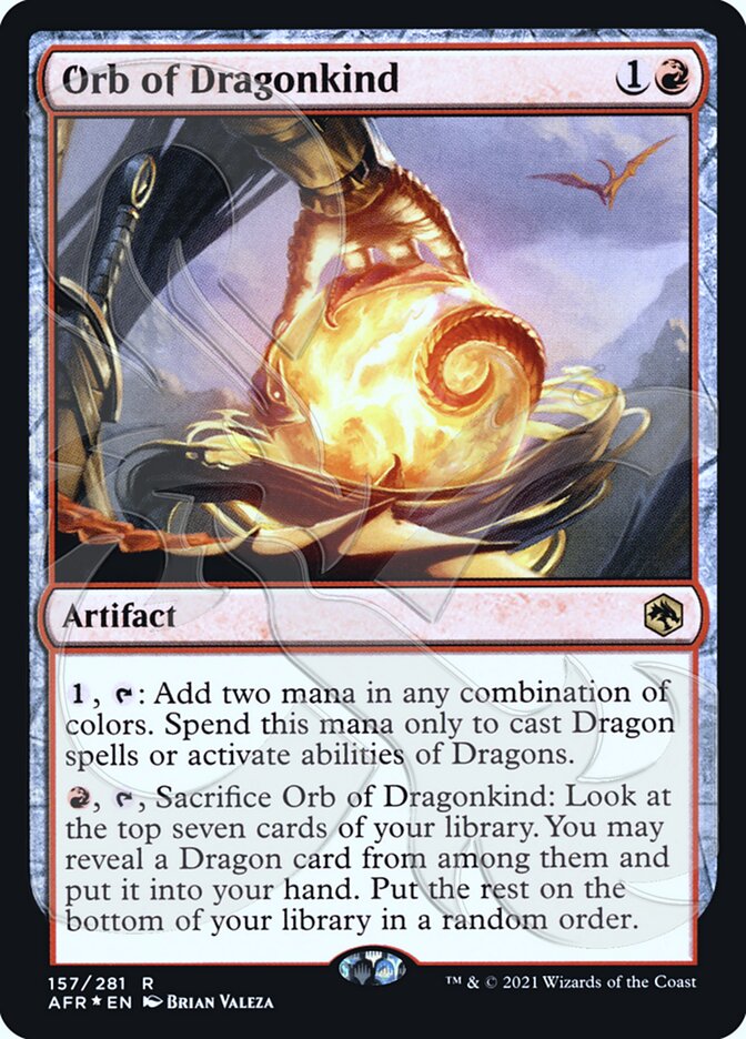 Orb of Dragonkind (Ampersand) - Foil Lightly Played