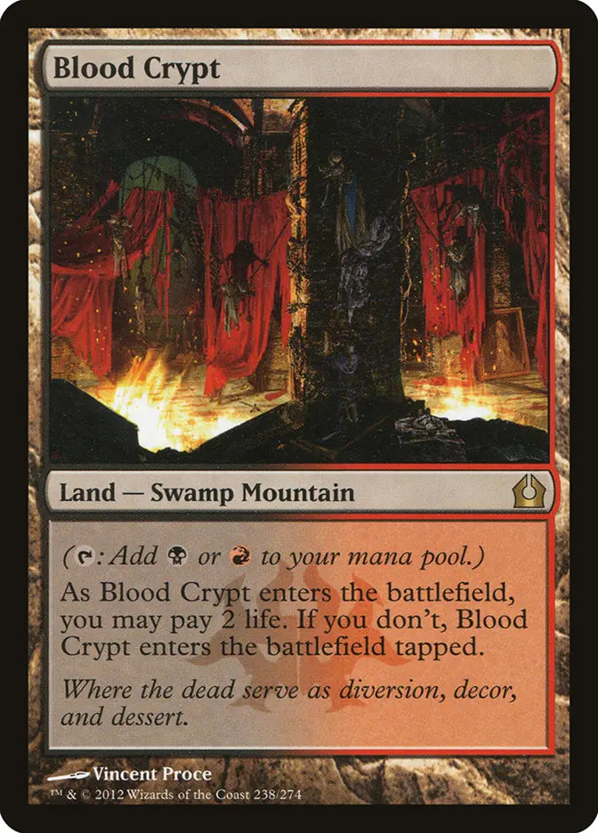 Blood Crypt (RTR) - Heavily Played