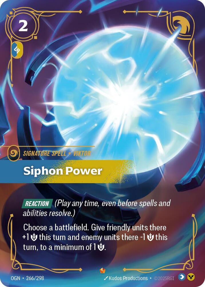 Siphon Power - Lightly Played