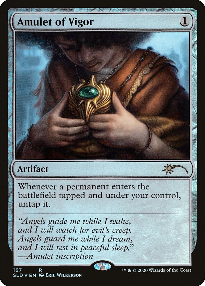 Amulet of Vigor (Secret Lair) - Lightly Played