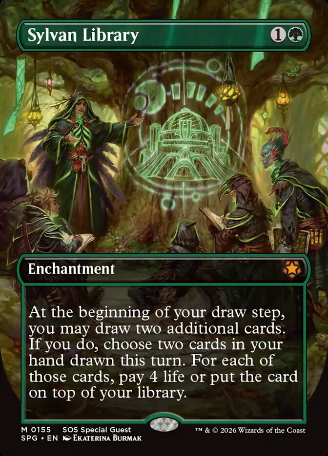 Sylvan Library (SPG) - Lightly Played