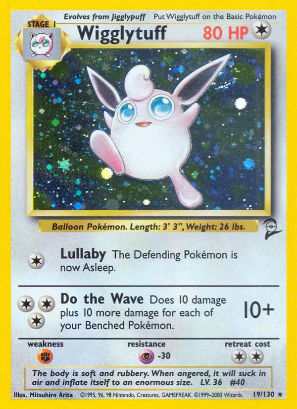 Wigglytuff B2 19/130 - Moderately Played