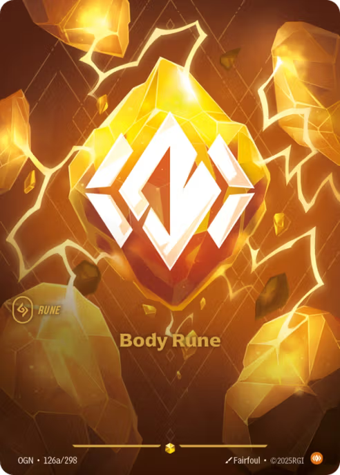 Body Rune  OGN-126a/298