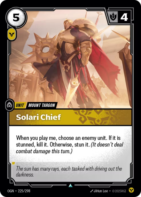 Solari Chief  OGN-225/298