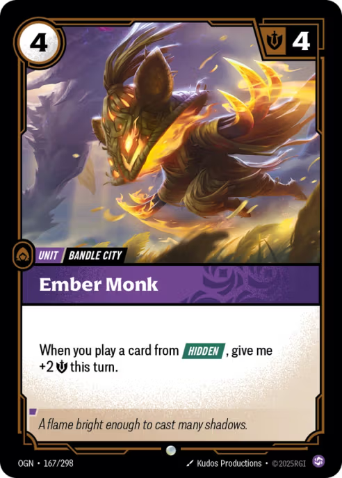 Ember Monk  OGN-167/298