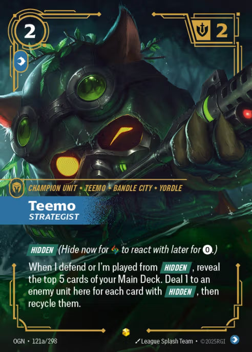 Teemo, Strategist  OGN-121a/298