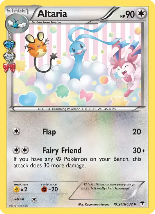 Altaria - Radiant Collection - GEN RC24/RC83