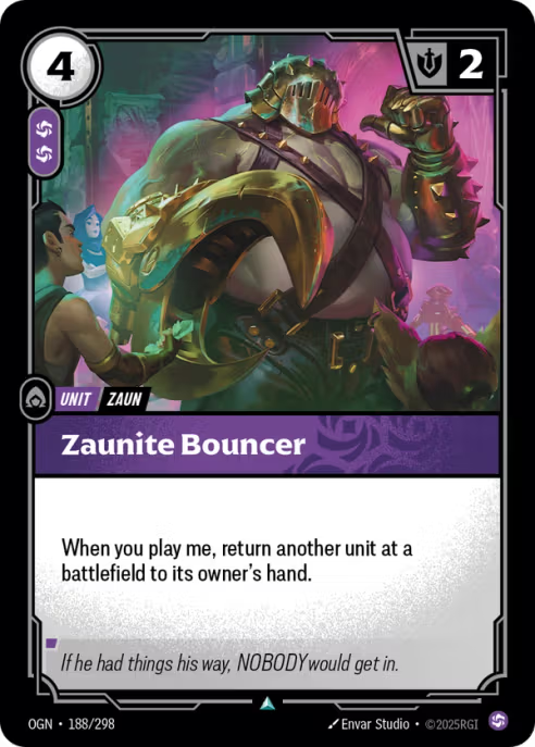 Zaunite Bouncer  OGN-188/298