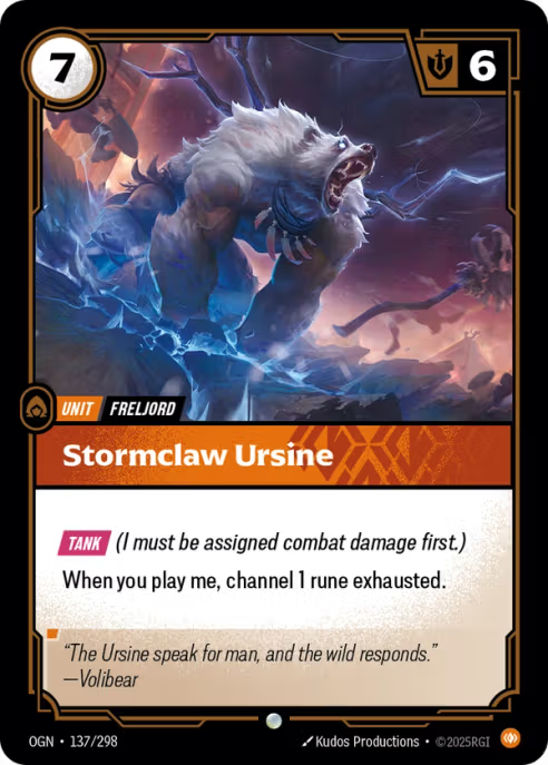 Stormclaw Ursine  OGN-137/298