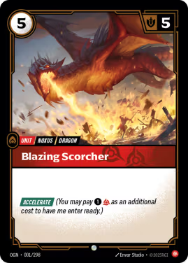 Blazing Scorcher OGN-001