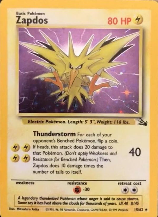 Zapdos  FO 15/62