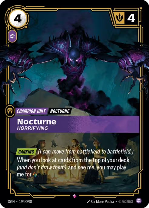 Nocturne, Horrifying  OGN-194/298
