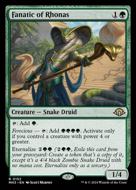 Fanatic of Rhonas - Lightly Played