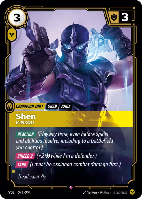 Shen, Kinkou  OGN-241/298