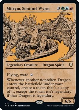 Miirym, Sentinel Wyrm (SHOWCASE)- Lightly Played