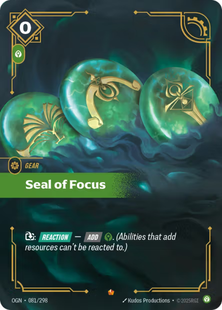 Seal of Focus OGN-081/298