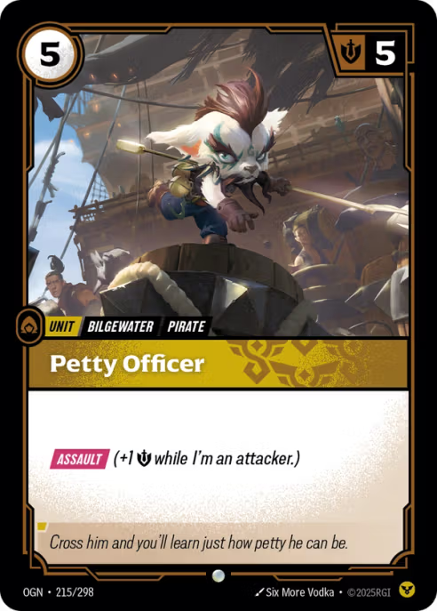 Petty Officer  OGN-215/298