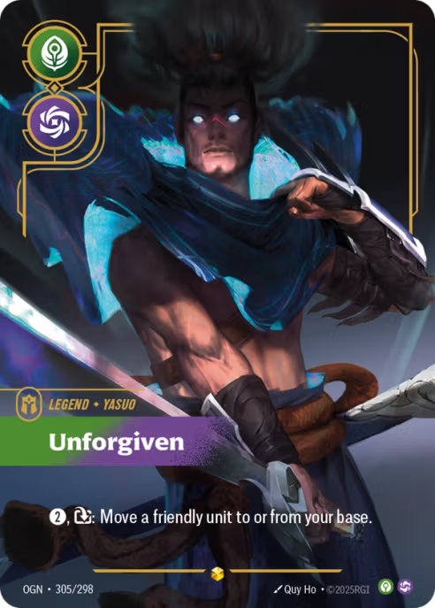 Yasuo - Unforgiven  OGN-305/298