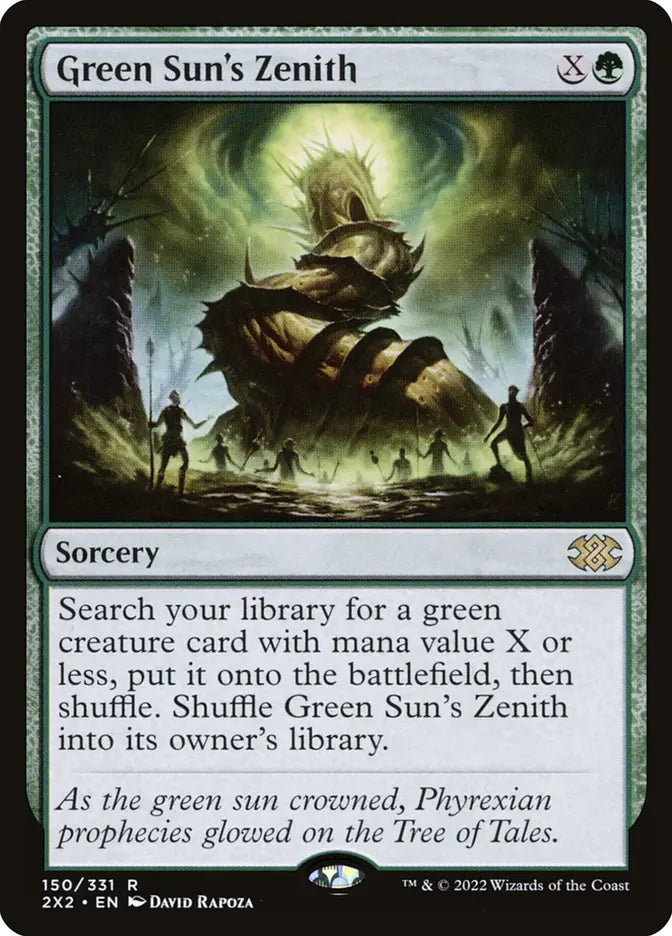 Green Sun's Zenith (2X2) - Near Mint