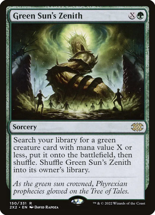 Green Sun's Zenith (2X2) - Near Mint
